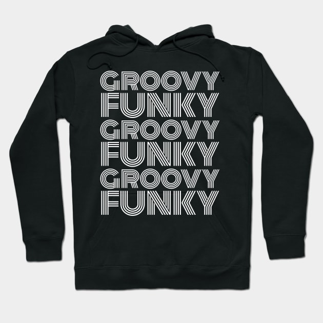 Groovy Funky Disco Hoodie by HighBrowDesigns